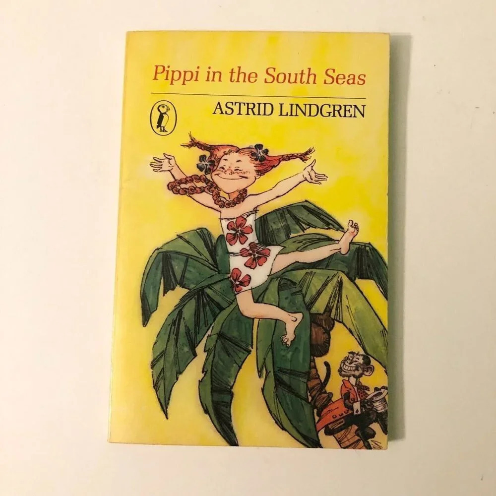 Vintage 1979 Pippi In The South Seas By Astrid Lindgren A Puffin Book